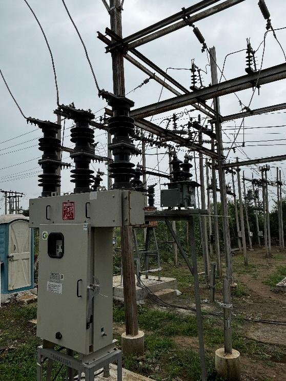 Substation transformer and LT/HT panel at Nimbod